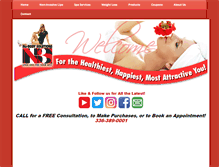 Tablet Screenshot of nubodysolutions.com